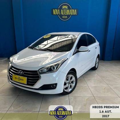 HYUNDAI HB20S 1.6 PREMIUM 16V FLEX 4P AUTOMÁTICO